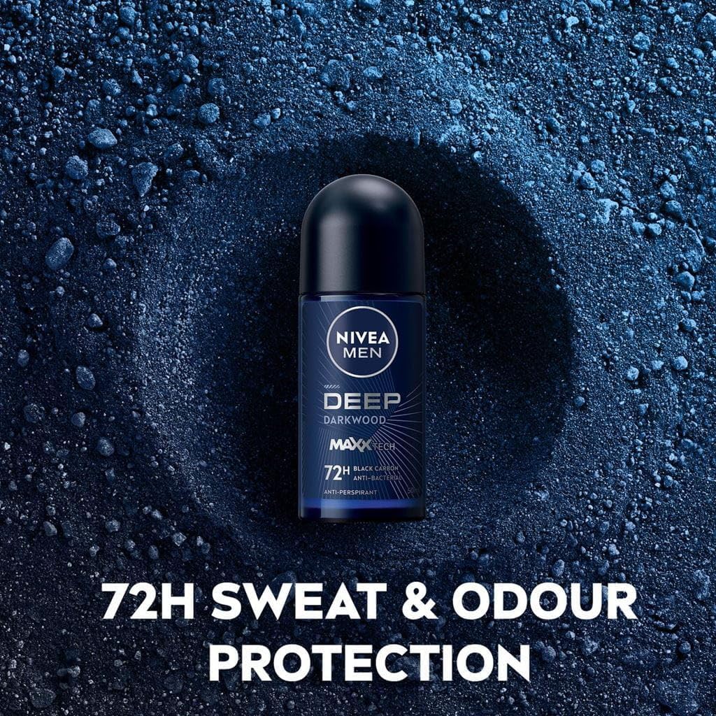 NIVEA Roll-On 50 ml For Men – Deep Beat