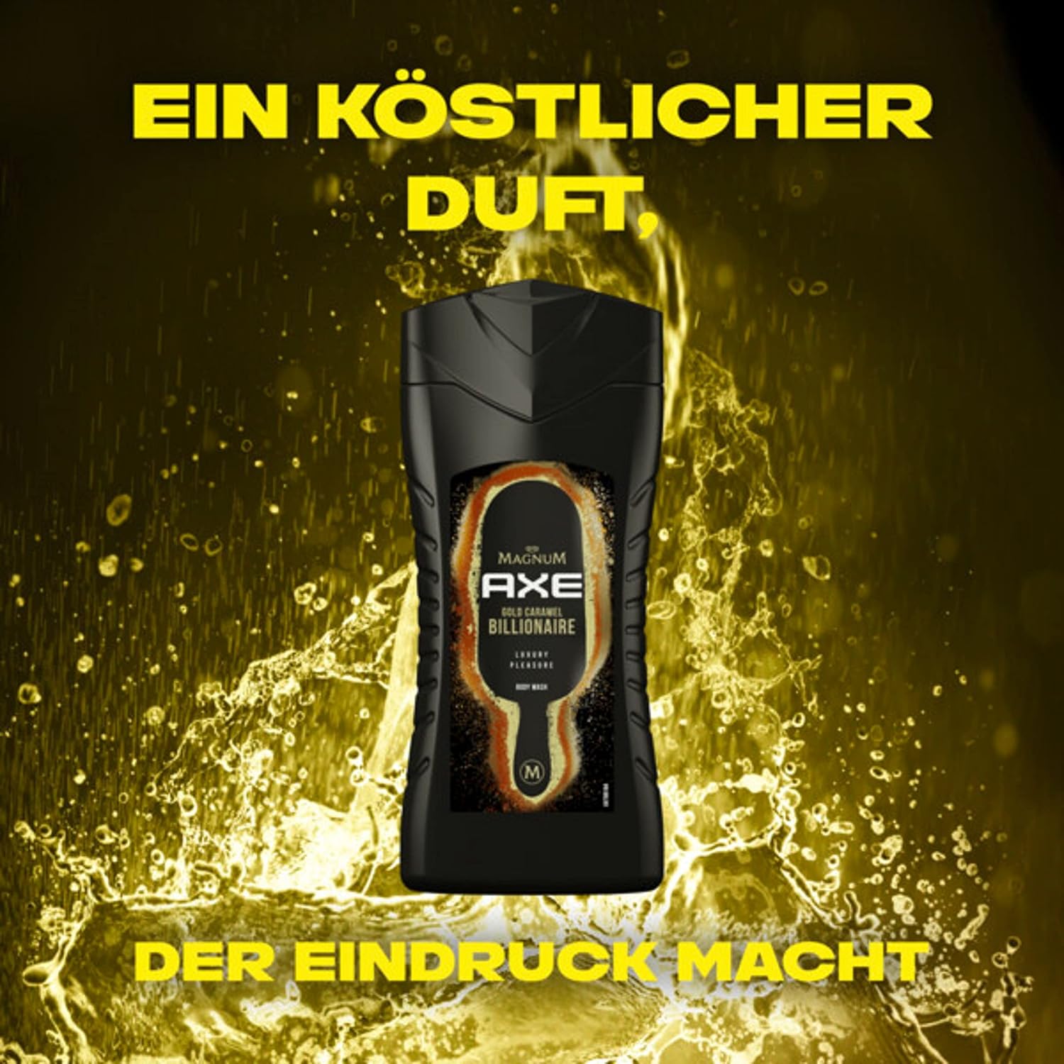 AXE Shower 250 ml.	Magnum Gold Caramel Billionaire
