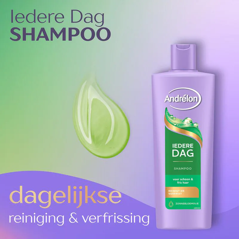 Andrelon Shampoo 400 ml.(Nieuw)	Iedere Dag