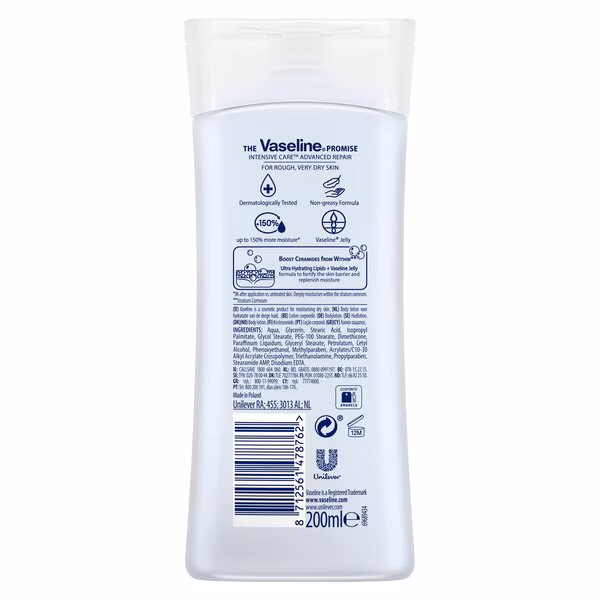 Vaseline Lotion 200 ml.	Advanced Repair