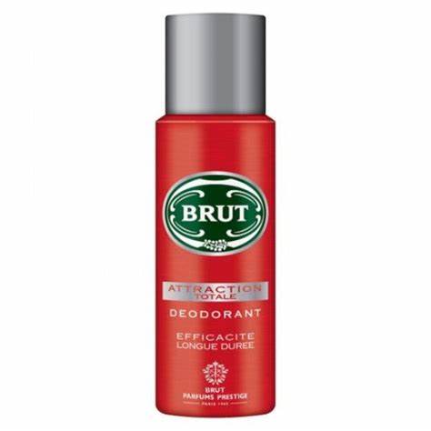 Brut Deospray 200 ml.	Attraction Totale