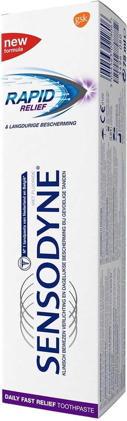 Sensodyne Tandpasta 75 ml.	Rapid Relief