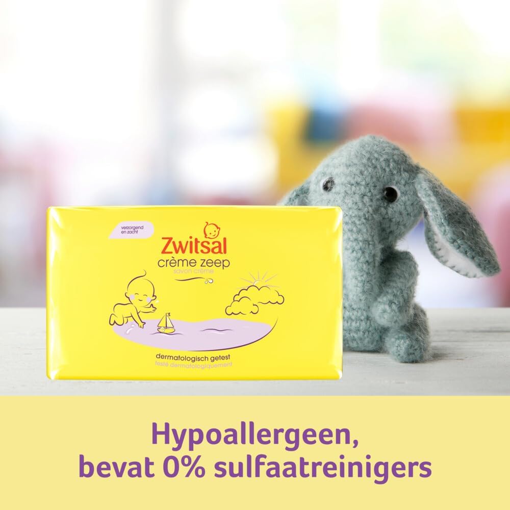 Zwitsal Baby Crème Zeep 4x90 GR