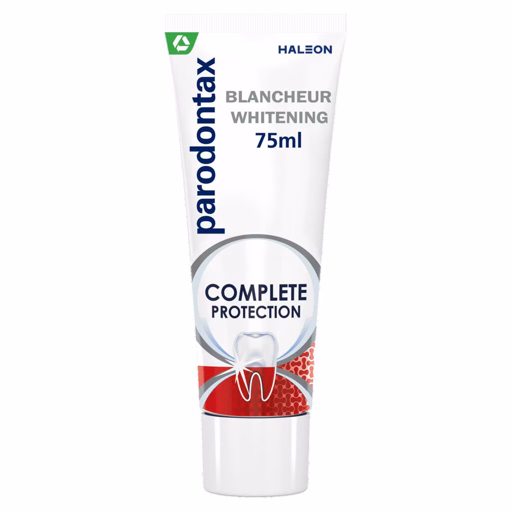 Parodontax Tandpasta 75 ml.	Complete Protection Whitening