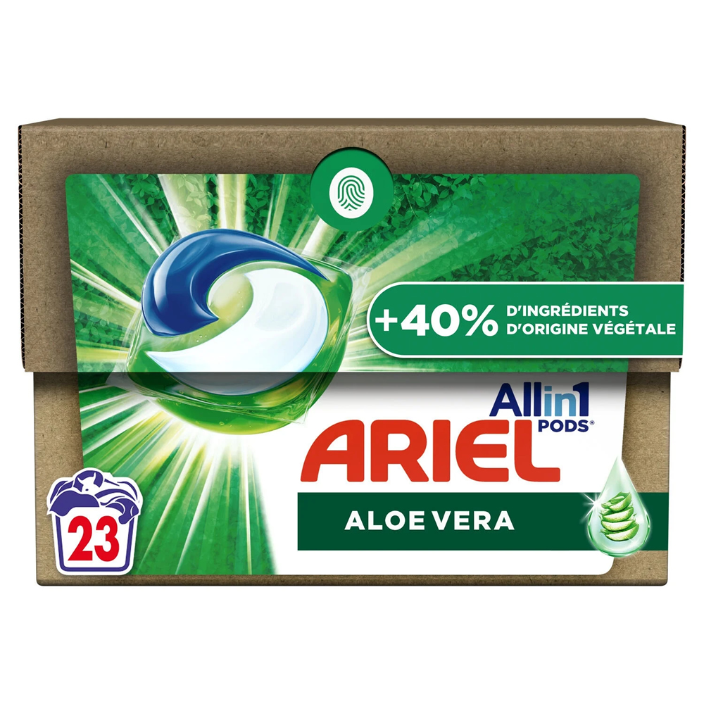 Ariel All-in-1 Pods '23	met een vleugje Aloe Vera