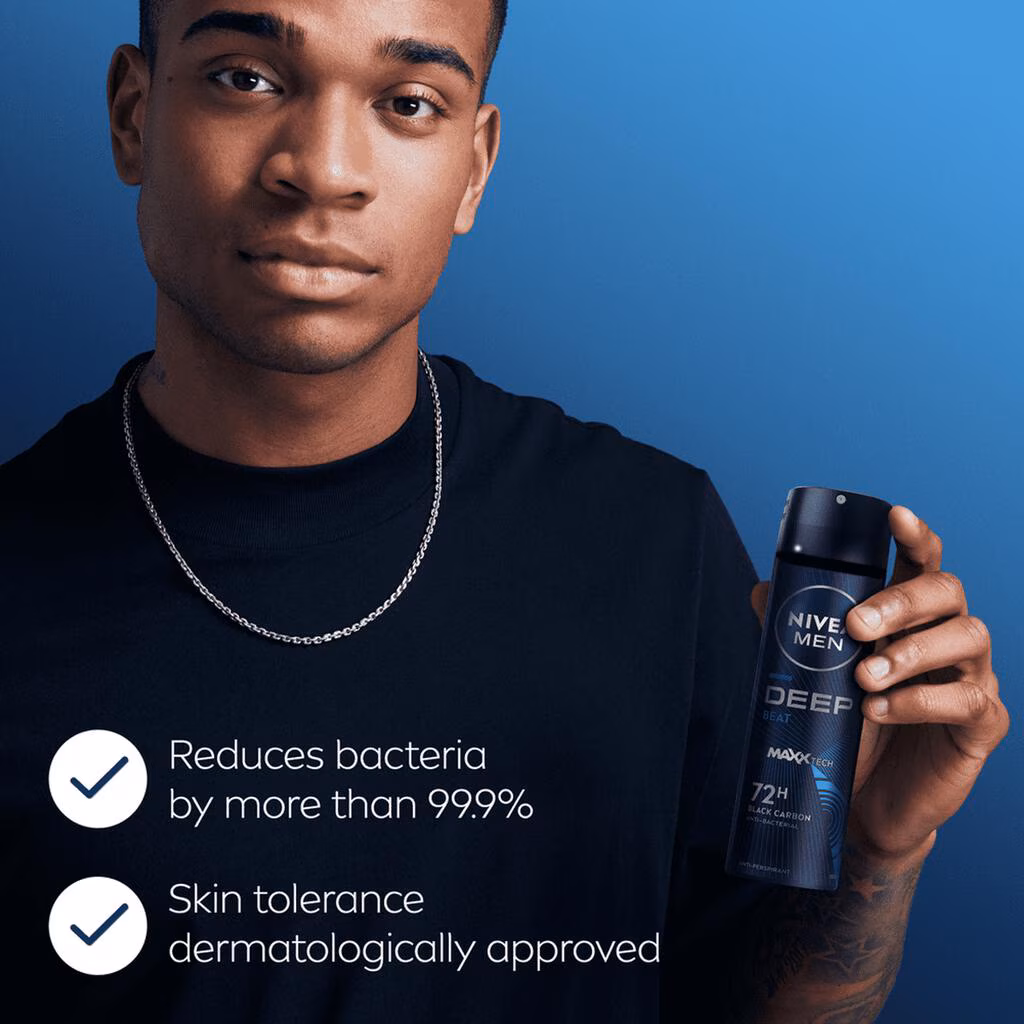 Nivea Deospray 150 ml. MEN	Deep Beat
