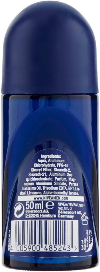 Nivea Roll-On 50 ml. For Men	Dry Fresh