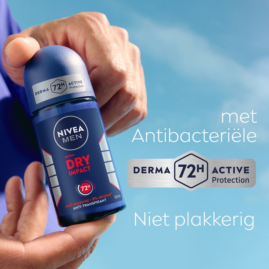 Nivea Roll-On 50 ml. For Men	Dry Impact