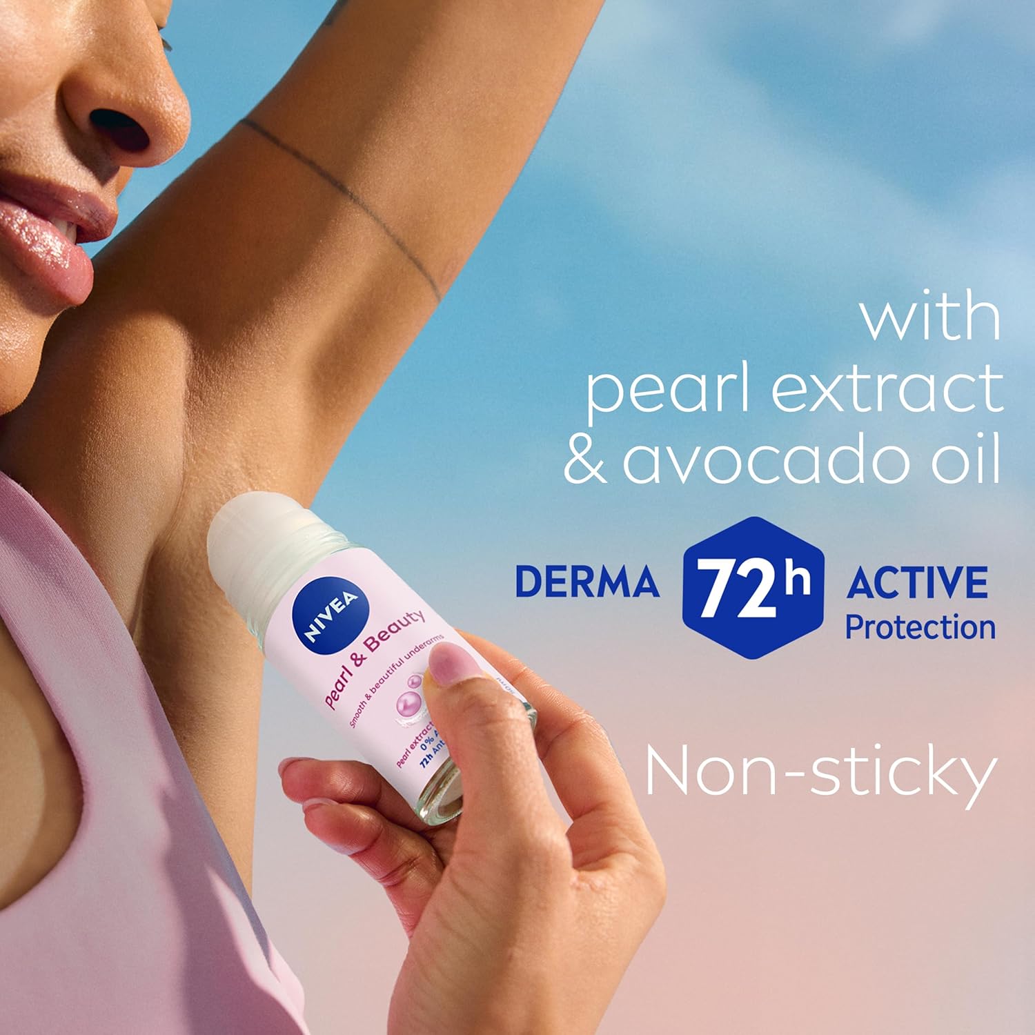 Nivea Roll-On 50 ml.	Pearl & Beauty