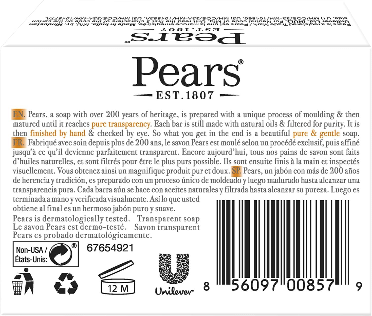 Pear's Soap 125 gr.