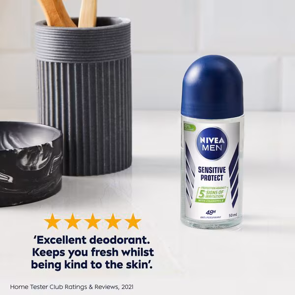 Nivea Roll-On 50 ml. For Men	Sensitive Protect