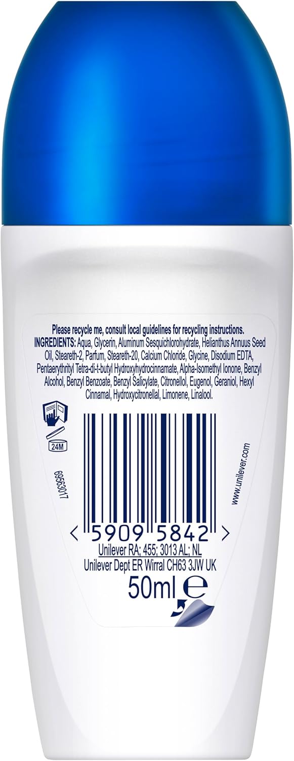 Dove Roll-On 50 ml.(Nieuw)	Original 48h