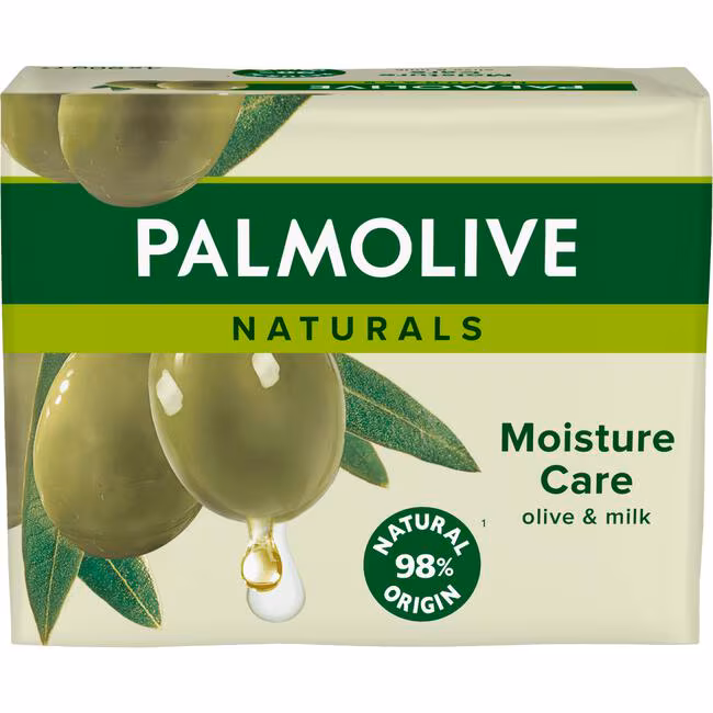 Palmolive Zeepblok 4-pak 90 gr	Olijf (groen)