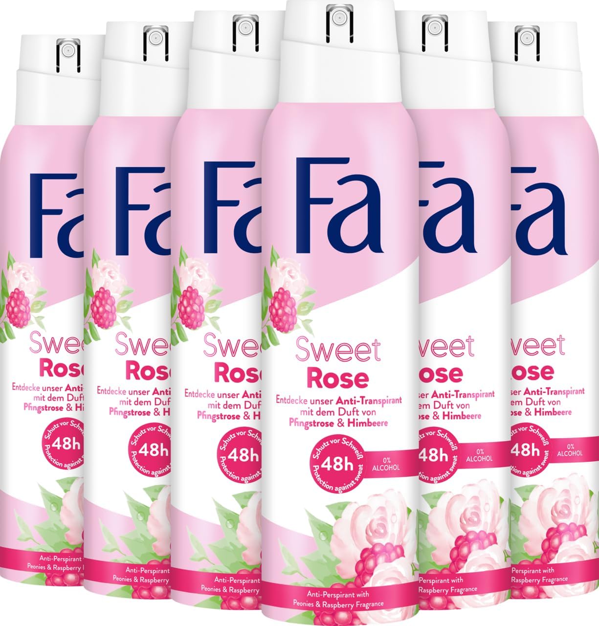 FA Deospray 150 ml.	Sweet Rose