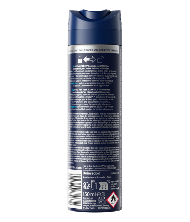 Nivea Deospray 150 ml. MEN	Deep Beat