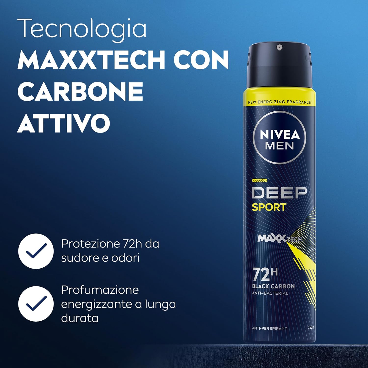Nivea Deospray 150 ml. MEN	Deep Sport